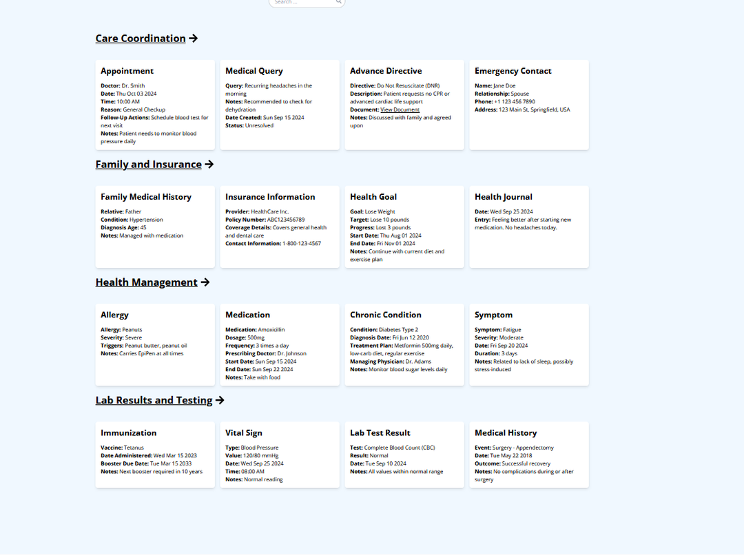 Securely Share Lab Results